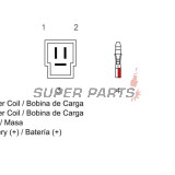 Реле за зареждане -DZE- реле-регулатор, 12V, 25A, KAWASAKI KZ 200-750
