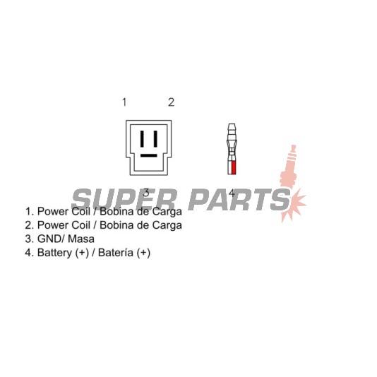 Реле за зареждане -DZE- реле-регулатор, 12V, 25A, KAWASAKI KZ 200-750