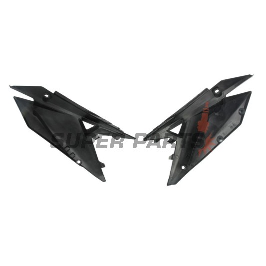 Задни странични пластмаси -POLISPORT- черни, HONDA CRF 250/450 2021-2023