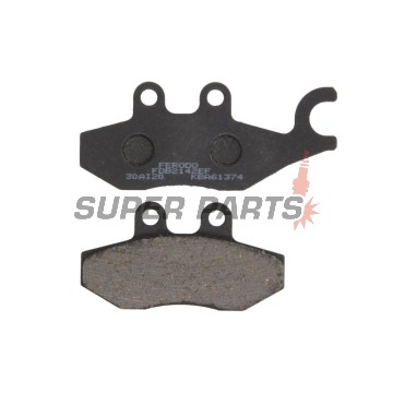 Накладки -FERODO- FDB2142EF, Aprilia SR, Sportcity; Derbi Boulevard; Vespa/Piaggio 946, Beverly, Carnaby, Fly, GT, GTS, GTV, Granturismo, Hexagon, Liberty, MP3, Primavera, Skipper, Sprint, Typhoon, X7, X8, X9, X10 (2000-2017)