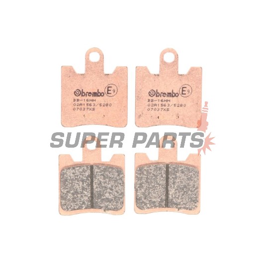 Накладки -BREMBO- 07037XS, Suzuki AN 400 Burgman 1999-2005