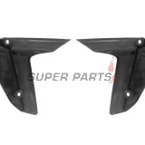 Предни странични пластмаси -POLISPORT- черни, HUSQVARNA TC 250-510 2008-2009