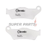 Накладки -BREMBO- 07BB04LA, Aprilia 125-1000cc MX/Pegaso/RST, Cagiva 750-1000cc Elefant, Ducati 620-1100cc Monster/Multistrada, Gas Gas 125-300cc EC/Enducross, Husaberg 350-650cc FE/FC, Husqvarna 125-610cc CR/TC/TE/WR, KTM 125-640cc SX/EXC/Duke, Yamaha 12