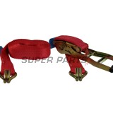 Колан за осигуряване -CARGOPARTS- 6m, с тресчотка, 500daN