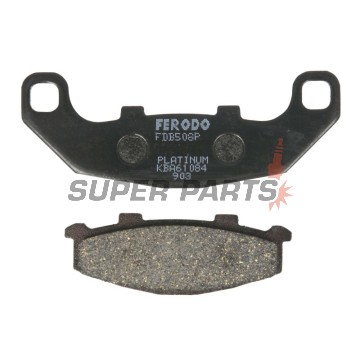 Накладки -FERODO- FDB508P, Kawasaki GPX400R, GPZ500S/500R, KR-1 250, Xantus 400, Zephyr 400/550, ZXR250, Suzuki GSX1100G, RGV250 (1987-2004)