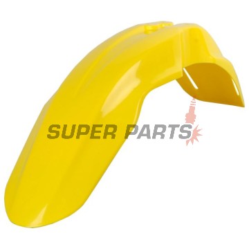 Преден Supermoto калник -POLISPORT- жълт, SUZUKI RM, RM-Z 125/250/450 2001-2009