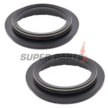Прахоуловители за предница -ALL BALLS- Honda FSC 600 2002-2005, 2007-2013, VT 1100 2000-2007, VT 750 1998-2019, Kawasaki EN 500 1996-2003, EN 650 2015-2017, ER-6N 650 2009-2010, EX 650 2006-2017, KDX 200 1993-1994