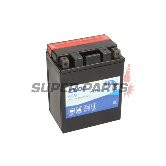 Акумулатор -EXIDE- YTX14AH-BS, 12Ah 12V