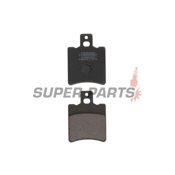 Накладки -FERODO- FDB889EF, Aprilia AF1 (1987-1991), RS/SR/Rally (1993-2006), Tuono/SX (2004-2007); Cagiva Aletta/Elefant/Dakar (1981-2000); KTM SX 60/65 (2000-2003); MBK Booster/Nitro/Ovetto (1994-2006); Yamaha Breeze (1995-2012); Piaggio DNA/GTX/Hexagon