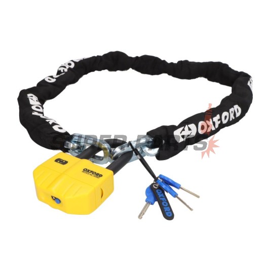 Верига с алармен катинар -OXFORD- Boss Alarm 14mm + Chain 12mm x1.5m