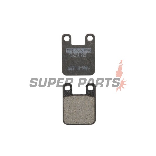 Накладки -RMS- 22 510 0080, Aprilia RX 50 2011-2016, Aprilia SX 50 2011-2018, Beta Eikon 50 1999-2006, Cagiva Mito 50 1998-2000, Derbi Senda 50 2010-2015, Gas Gas Pampera 125 1996-2003, Gas Gas Pampera 250 1996-2002, Sachs Squab 50 1997