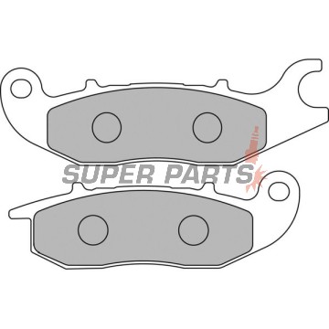 Накладки -FERODO- FDB2169EF, Honda CBF 125 2009-2015