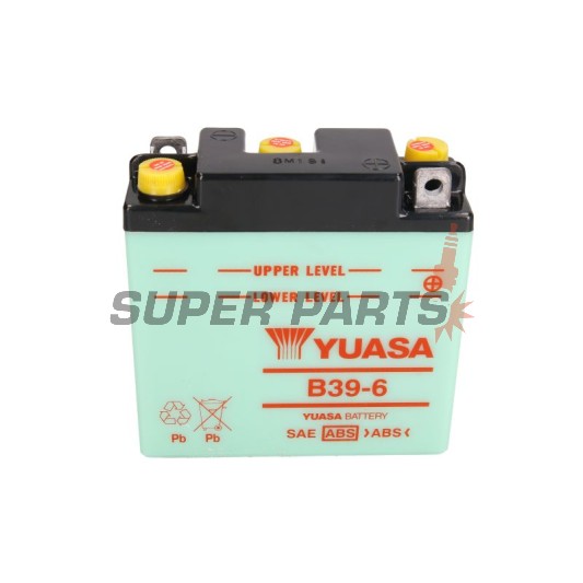 Акумулатор -YUASA- B39-6, 7Ah 6V