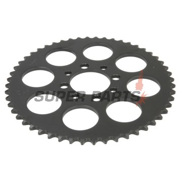 Заден пиньон -JT- JTR801,52, 52 зъба, стоманен, Kawasaki AE 50 1982-1983, AE 80 1981-1983, AR 50 1981-1983, AR 80 1982-1983, KLX 110 2002-2020, Z 125 2019-2020, Suzuki DR-Z 110 2003-2005, FM 50 1980-1998, FR 70 1975-1987, GT 50 1977-1980