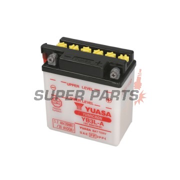 Акумулатор -YUASA- YB3L-A, 3Ah 12V