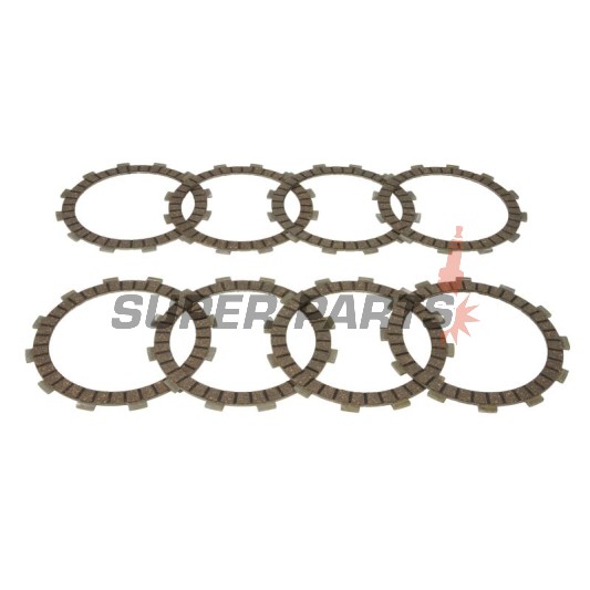 Съединител комплект (дискове) -4 RIDE- TCS4475, Kawasaki KDX 250 1980/1991/1993, Kawasaki KX 250 1987-1988/1990, Kawasaki KX 500 1987-2004, Kawasaki KXF 250 1987-1988