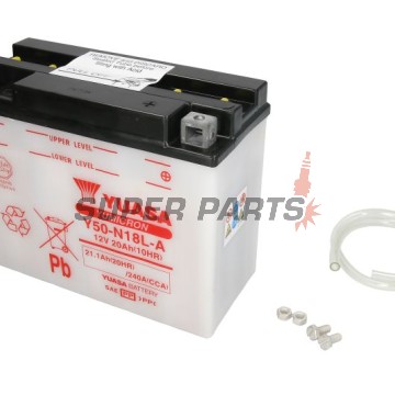 Акумулатор -YUASA- Y50-N18L-A, 21Ah 12V