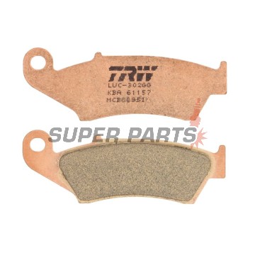 Накладки -TRW- MCB669SI, Aprilia MXV/RXV, Beta RR, Gas Gas EC/FSE/FSR/MC, Honda CR/CRF/XR/XL, Kawasaki KDX/KLX/KX, Suzuki DR-Z/RM/RM-Z, Yamaha WR/YZ/XT (1993-2020)