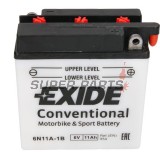 Акумулатор -EXIDE- 6N11A-1B, 11Ah 6V