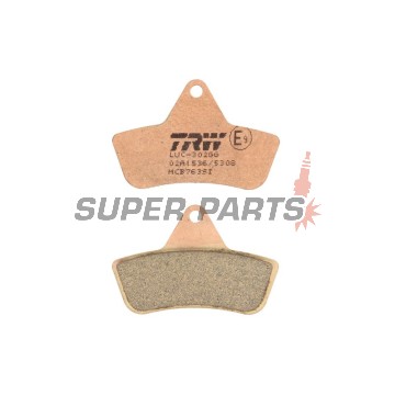 Накладки -TRW- MCB763SI, Arctic Cat 250/300/400/440/454/500 ATV 2x4/4x4/Autom. (1998-2004), Arctic Cat Bear Cat 450/454 2x4/4x4 (1996-1998)