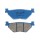 Накладки -BREMBO- 07YA3908, Hyosung GV 650 2005, Yamaha FJR 1300,1300A (ABS) 2001-2012, Yamaha TDM 900,900A (ABS) 2002-2012, Yamaha XV 1700 (Road Star Warrior) 2003-2005