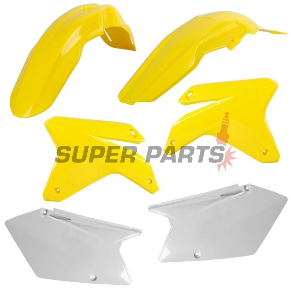 Пластмаси комплект -POLISPORT- SUZUKI RM-Z 450 2005-2006