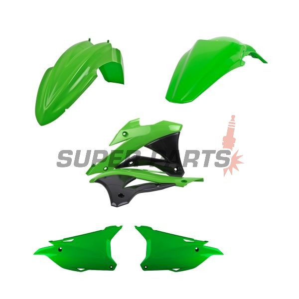 Пластмаси комплект -POLISPORT- KAWASAKI KX 85 2014-2021