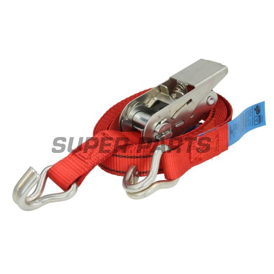 Колан за осигуряване -CARGOPARTS- 3m, с тресчотка, 40daN
