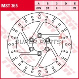 Спирачен диск -TRW- MST365, Husqvarna TE 250 (2014-2018), Suzuki VS 1400 Intruder GL/GLP/GLF (1987-2003)