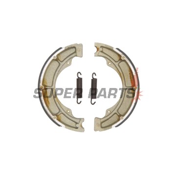 Накладки (челюст) -TRW- MCS907, 160x30mm, Suzuki DR 750S Big (1988), GN 250 (1983-1997), GR 650X (1985-1989), GS 450E (1988), LS 650 Savage / 650F / 650P (1986-2000), LT-A 400F Eiger 2x4 Automatic / Eiger (2002-2007), LT-F 400 Eiger 2x4 / 400F Eiger 4x4