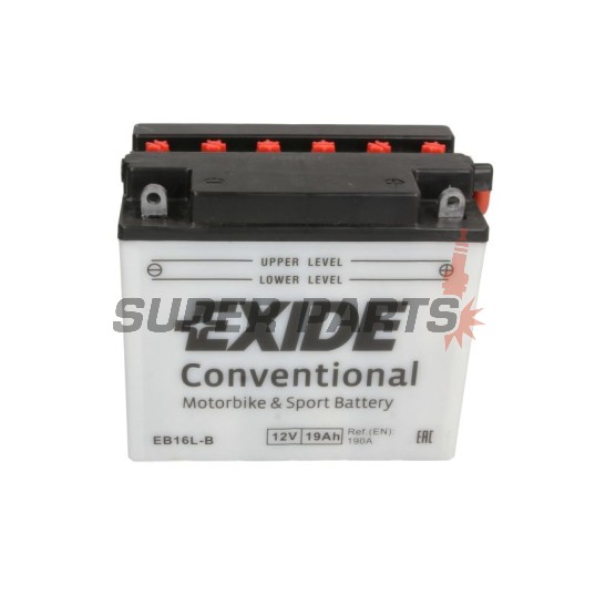Акумулатор -EXIDE- YB16L-B, 19Ah 12V