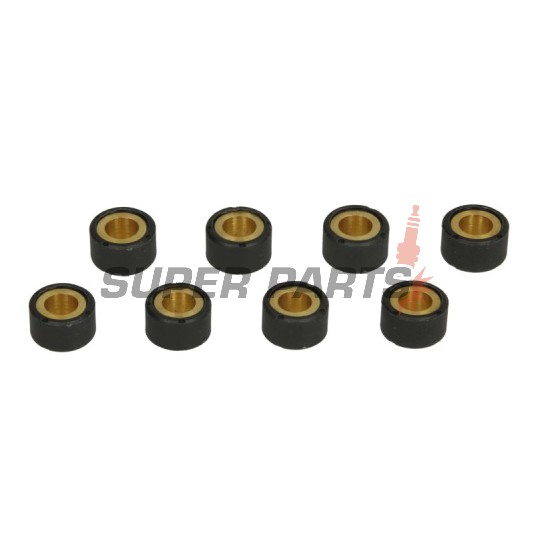 Ролки за вариатор -RMS- 20x12mm, 12g, 8бр, Yamaha VP 250 2007-2015, Yamaha YP 250 2005-2016