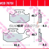 Накладки -TRW- MCB787SI, Suzuki LT-A KingQuad 400/450/500/700/750 X, XP, XZ, XPC (2005-2017), LT-F KingQuad 400F/400FS 4x2 & 4x4 (2008-2016)