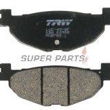 Накладки -TRW- MCB768, Yamaha Tmax XP500/TMAX ABS (2004-2007), Yamaha Majesty YP400 (2005)