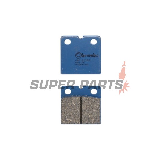 Накладки -BREMBO- 07BB1408, Aprilia AF1, Benelli 350/500/650/SEI, BMW K/R/K1, Ducati Monster/SS/Paso, Laverda, Moto Guzzi California/Le Mans, MZ ETZ/Saxon/Silver Star 1974-2007