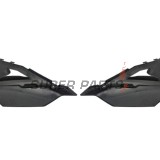 Задни странични пластмаси -POLISPORT- черни, KAWASAKI KX 250/450 2019-2023