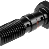 Банджо болт -TRW- двоен, M10x1.25, черен