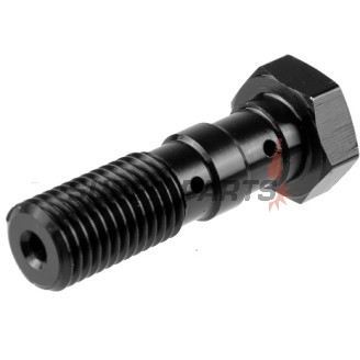 Банджо болт -TRW- двоен, M10x1.25, черен