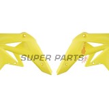 Предни странични пластмаси -POLISPORT- жълти, SUZUKI RM-Z 250 2007-2009