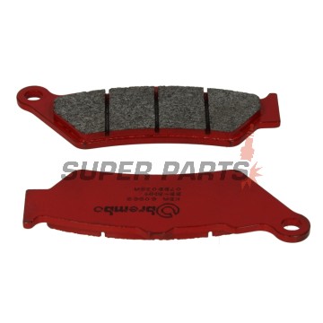 Накладки -BREMBO- 07BB03SA, Aprilia ETV/Moto/Pegaso/RS 125-1000, BMW C1/F/G/R 125-1250GS, Ducati GT/Sport/Paul Smart 1000, Honda CB/FX/NT/NX/SLR 500-650, KTM Adventure/Enduro/Super 690-990, Moto Guzzi 750-1200, Morini 1200, Yamaha DT/XT 125-660