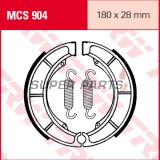 Накладки (челюст) -TRW- MCS904, 180x28mm, Suzuki GSX400S Sport (1986-1987)