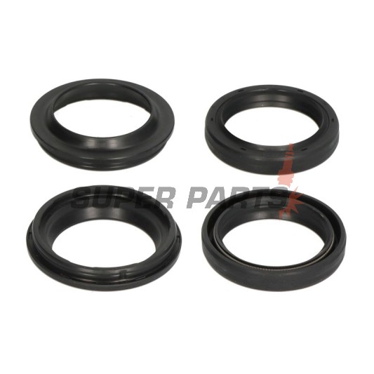 Семеринги и прахоуловители комплект предница -TOURMAX- Kawasaki GPX 750 1987-1990, Kawasaki GPX 600 1988-1996, Kawasaki GPZ 900 1984-1986, Kawasaki GPZ 750 1985, Kawasaki ZN 1100 1984-1985, Kawasaki ZX 750 1987-1990