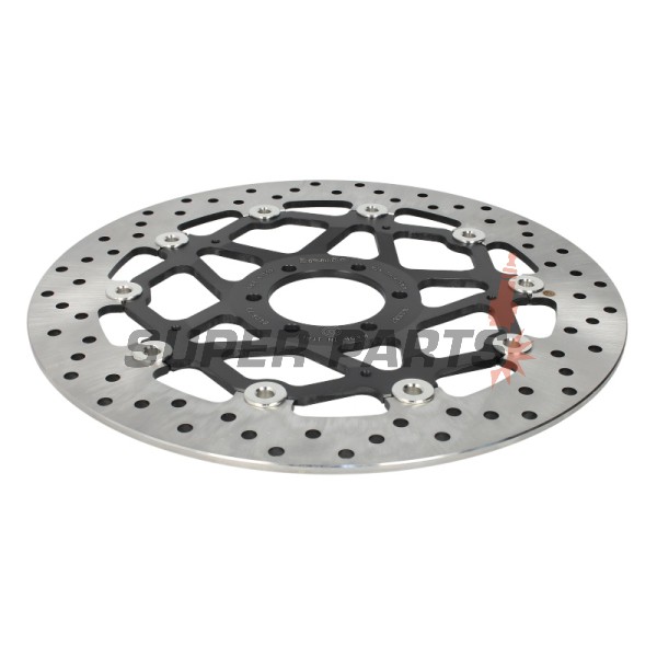 Спирачен диск -BREMBO- 78B40870, Aprilia Mana, RS, RSV, Shiver, Tuono / Benelli TnT, Tornado / Cagiva Mito / Ducati Monster, SS, ST, Sport / KTM Duke, RC8, Super Duke / Moto Guzzi V11 / Yamaha FZR, TDR, XJR (1987-2015)