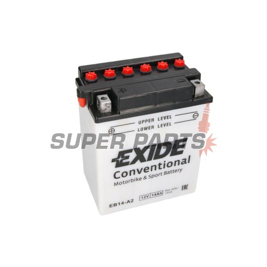 Акумулатор -EXIDE- YB14-A2, 14Ah 12V