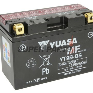 Акумулатор -YUASA- YT9B-BS, 8Ah 12V
