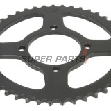Заден пиньон -JT- JTR834,45, 45 зъба, стоманен, Yamaha BW 80 1986-1988, 1990, PW 80 1983-2010, RD 50/80 1982-1984, RT 100 1990-2000, TT-R 110 2008-2020, TT-R 50 2006-2020, TT-R 90 2000-2008, YB 100 1980-1994