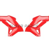 Предни странични пластмаси -POLISPORT- червени, HONDA CRF 250/450 2021-2023
