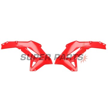 Предни странични пластмаси -POLISPORT- червени, HONDA CRF 250/450 2021-2023