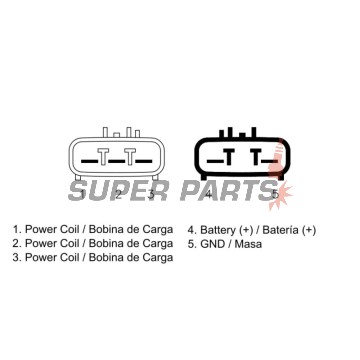 Реле за зареждане -DZE- реле-регулатор, 12V, 50A, ARCTIC CAT ALTERRA, ARCTIC CAT, BEAR CAT, PROWLER, TBX, TRV, VLX, WILDCAT; CAN-AM COMMANDER, MAVERICK 500-1000 2011-2019