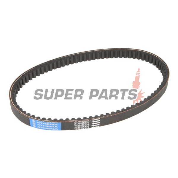 Ремък -ATHENA- S410000350021, 828x22mm, Aprilia SR 125/150 1999-2001, Benelli Velvet 125 1999-2003, Velvet 150 1999/2002-2003, Gilera Runner 125/180 1997-2002, Typhoon 125 1995-2000, Jupiter 125/150 2001-2003